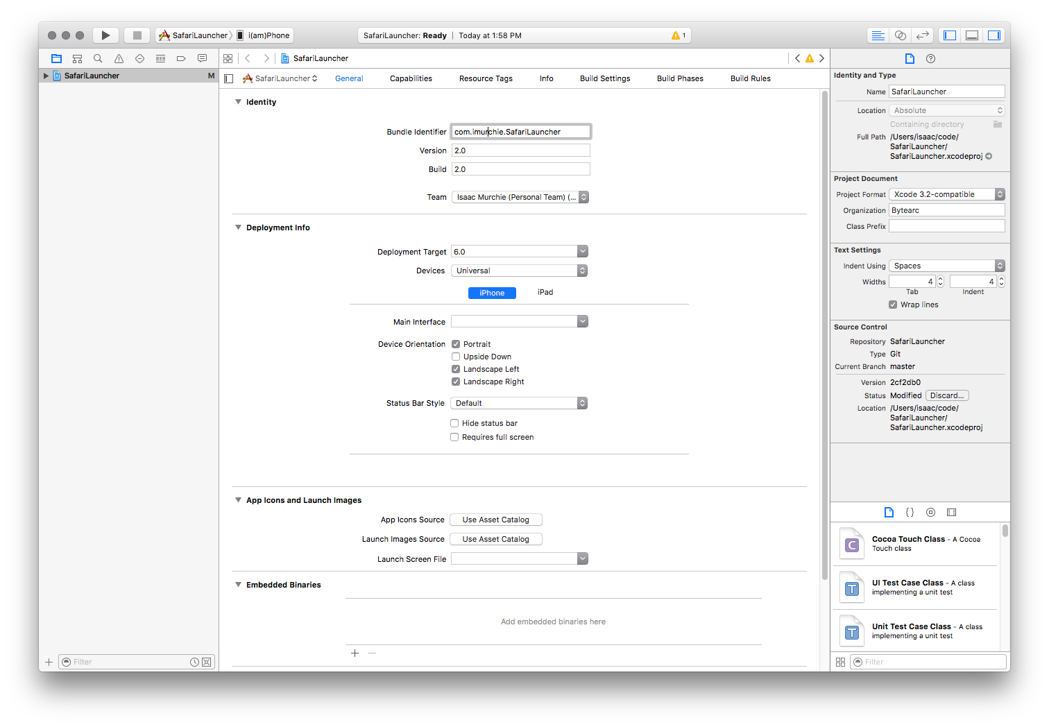 Fixing provisioning profile error